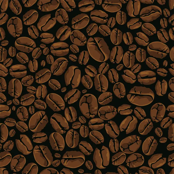 Kaffee-Vektor nahtlos — Stockvektor