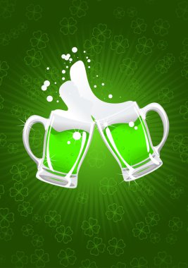 St. patrick's beer clipart