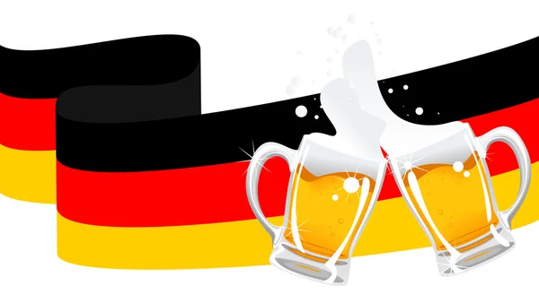 Birra tedesca — Vettoriale Stock