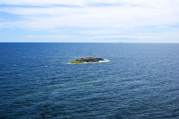 Stock image Lonely island in Baltic sea