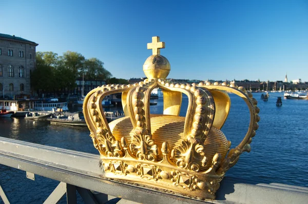Royalty golden crown — Stock Photo, Image