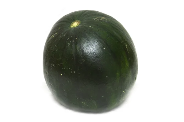 Темно-зелений кавун — стокове фото