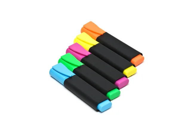 Renkli fosforlu kalemler — Stok fotoğraf