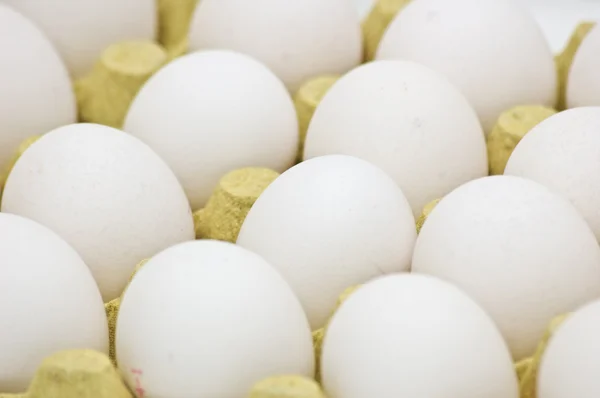 stock image Eggs in box