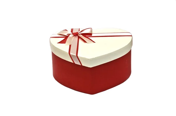 Heart shaped gift box — Stock Photo, Image