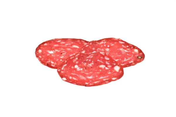 Rebanadas de salami — Foto de Stock