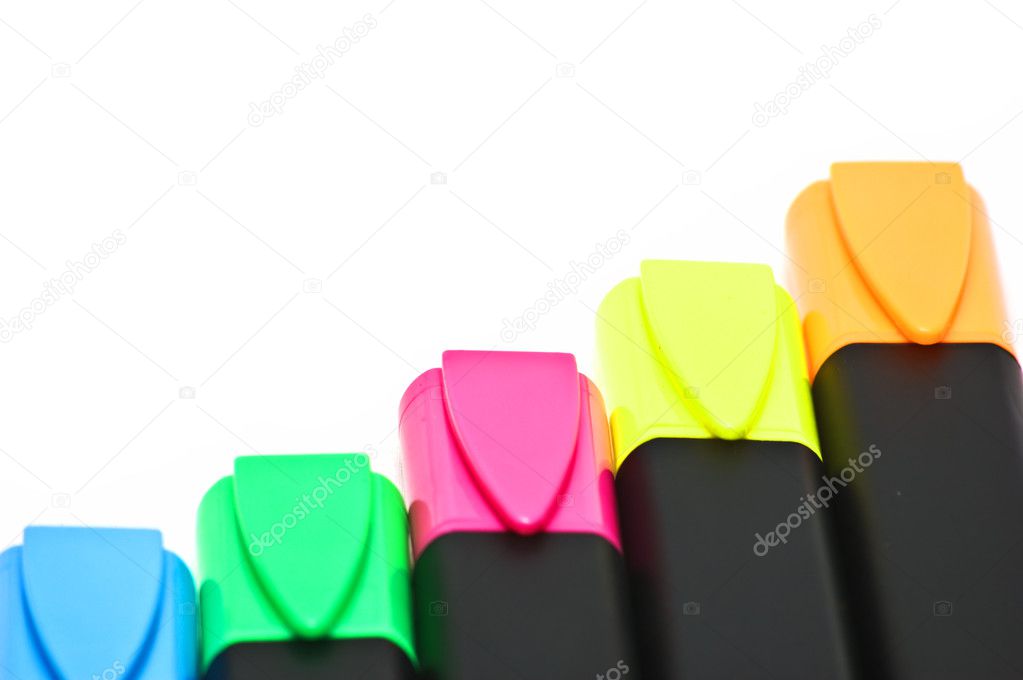 Colorful highlighters