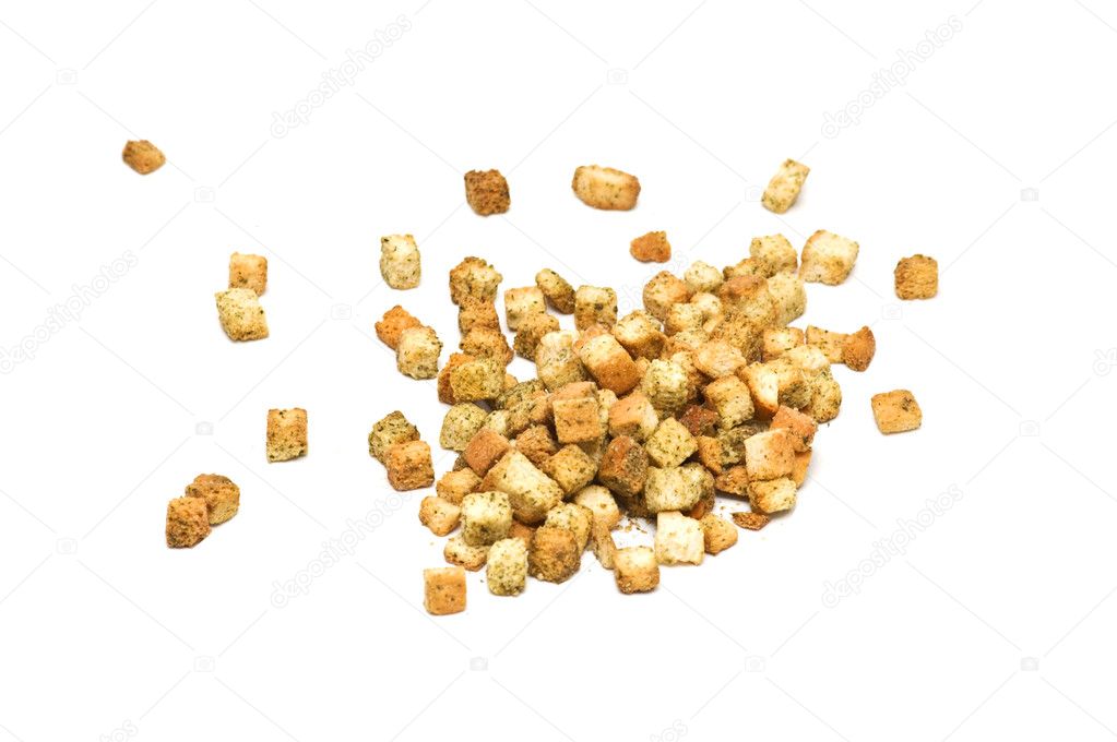 Isolated herbal croutons