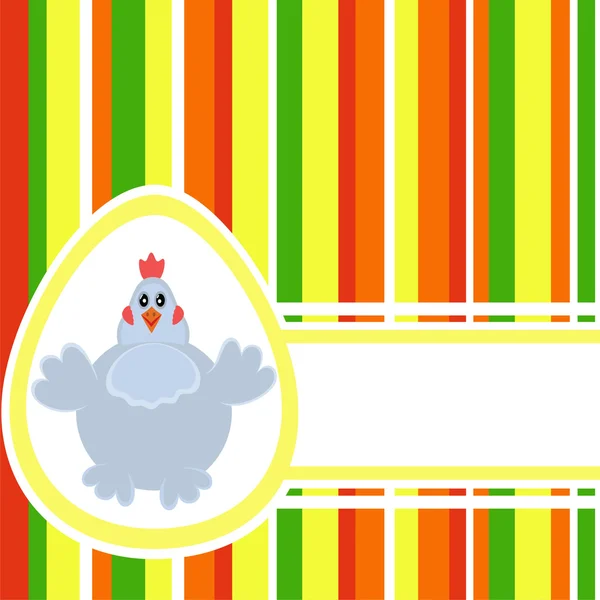 Kleurrijke Pasen achtergrond — Stockvector