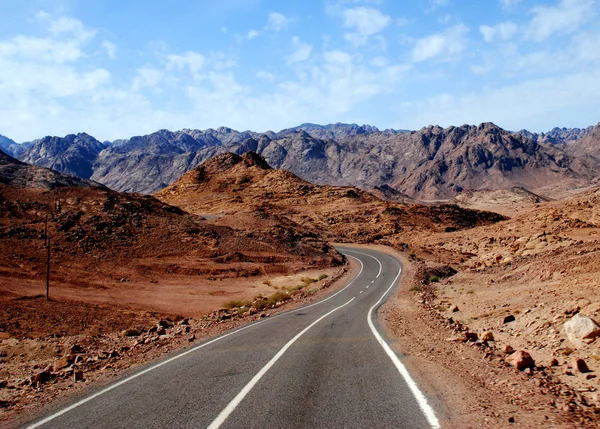 stock image Desert road