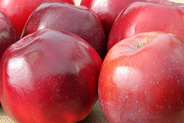 Detalles de manzanas rojas —  Fotos de Stock