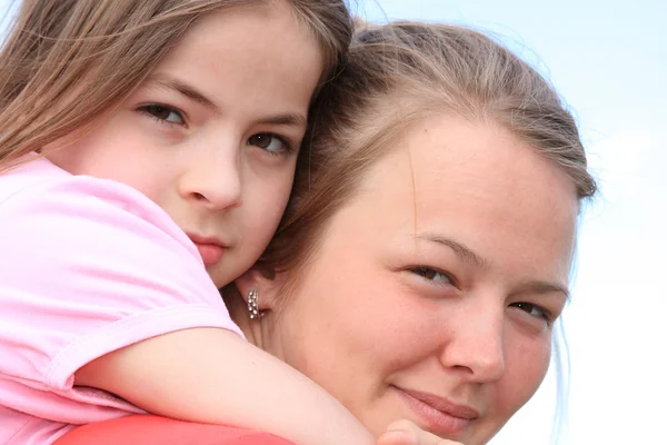 Beautiful, young sisters — Stock Photo, Image