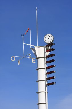 Meteorological weatherstation clipart