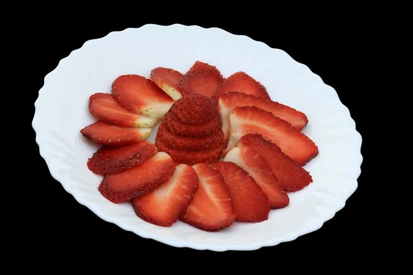 A lot of strawberry — стоковое фото
