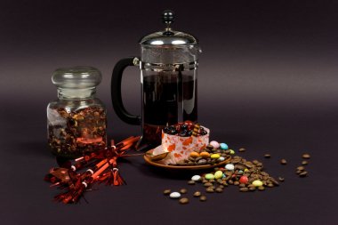 café, té y postre
