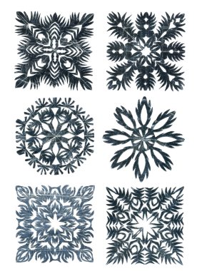 el yapımı kar taneleri