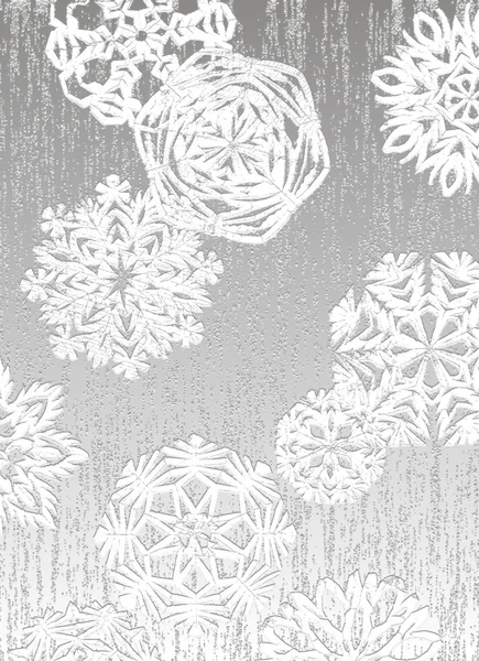 stock image Background from snowflakes