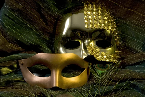 Карнавальні маски — стокове фото
