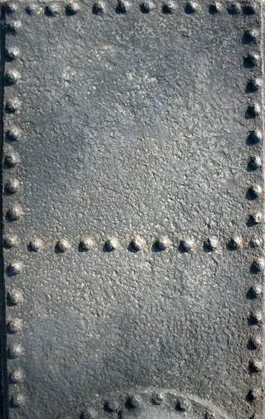 Старая металлическая плита Стоковая Картинка