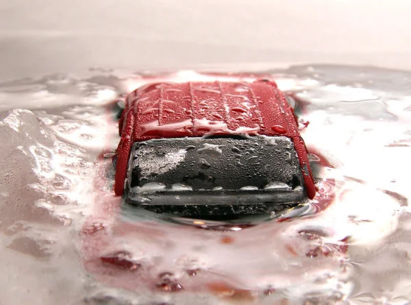 stock image The frozen car