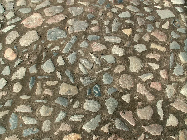 玉石の舗装道路 — ストック写真