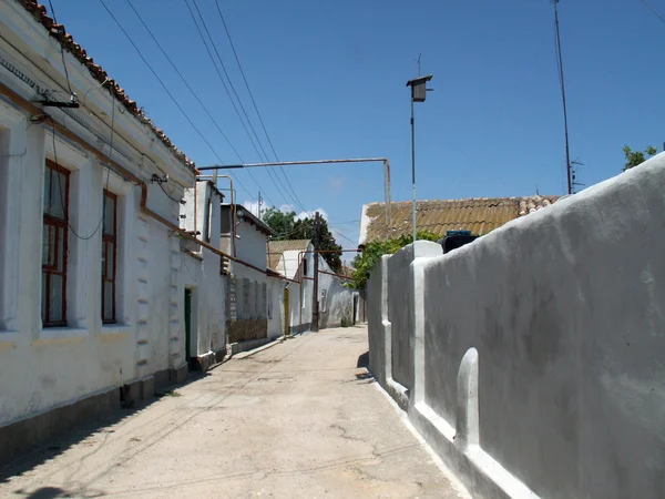 Oude stad straatciudad vieja calle — Stockfoto