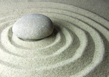 Zen garden clipart