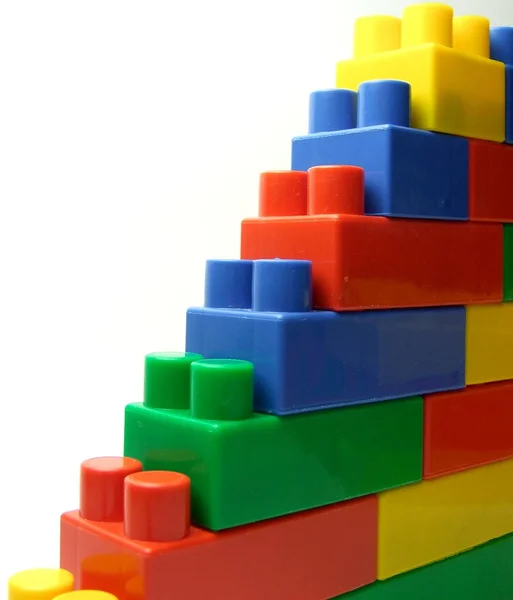 Blocks play tower — Stock Photo, Image