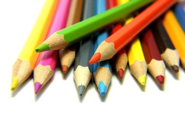 Color pencils clipart