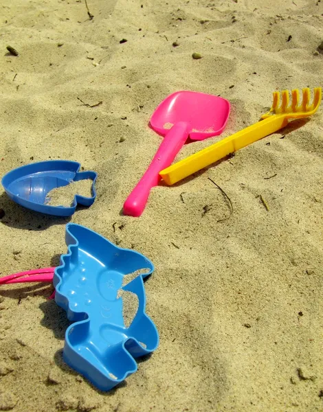 Пляжные игрушки — стоковое фото