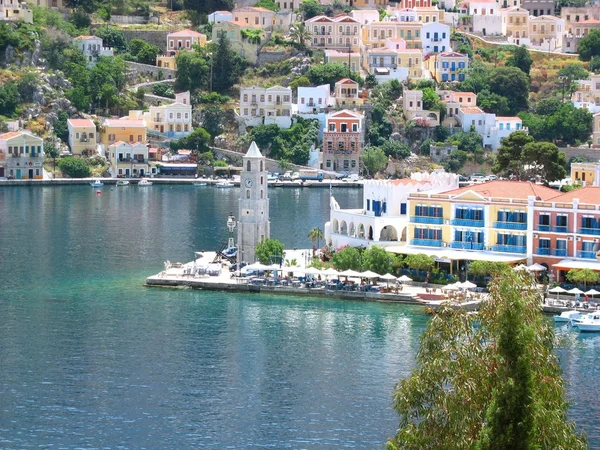 stock image Panormitos Town in Greece