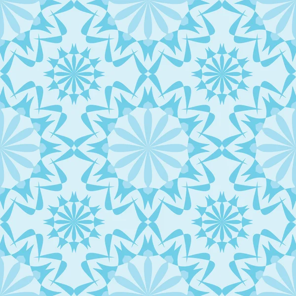 Синій абстрактний безшовний візерунок повторення — стоковий вектор