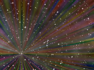 Abstract starry background clipart