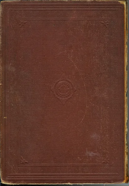 Old damaged book cover — Stock Photo, Image
