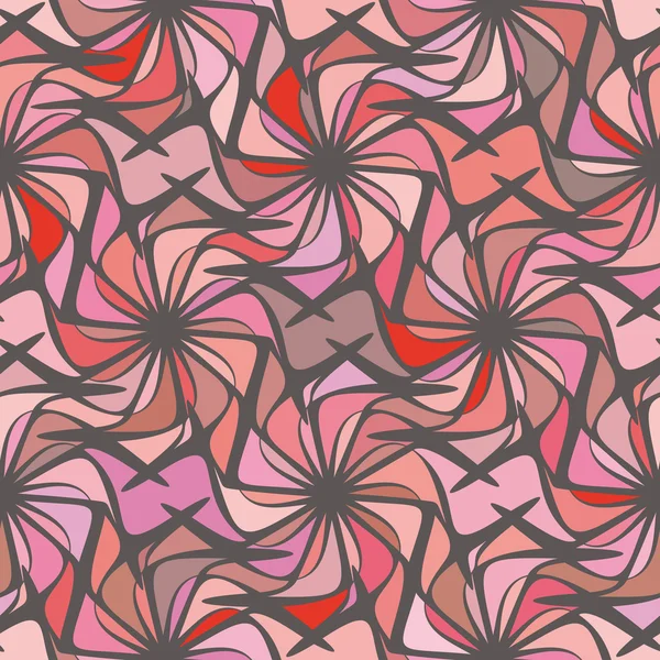 Květinové abstraktní vzor bezešvé — Stockový vektor