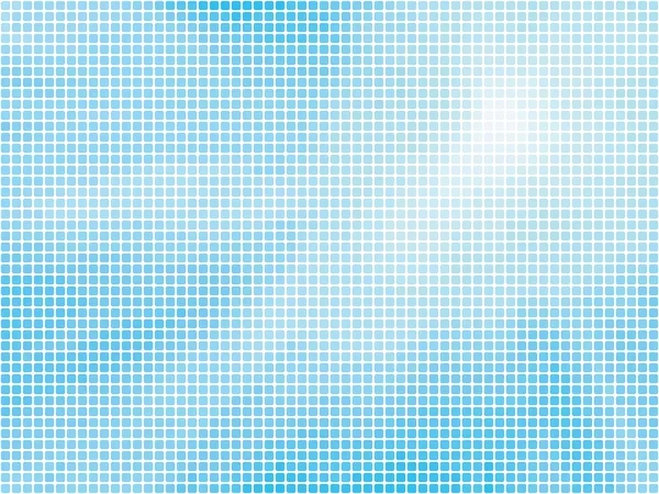 Fondo de mosaico abstracto azul — Vector de stock