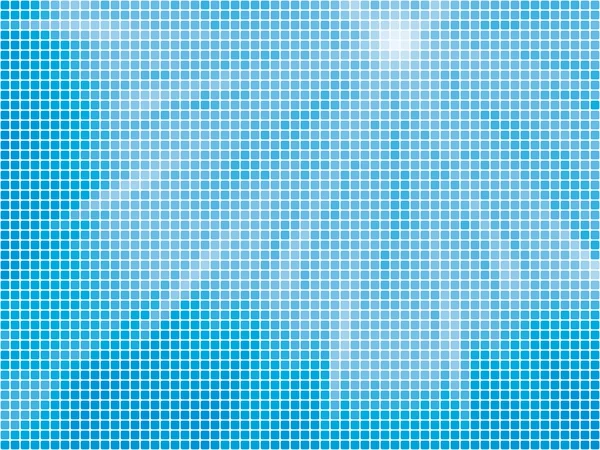 Mozaika niebieski streszczenie tło — Wektor stockowy