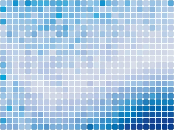 Mozaika niebieski streszczenie tło — Wektor stockowy