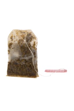 Camomile tea bag clipart