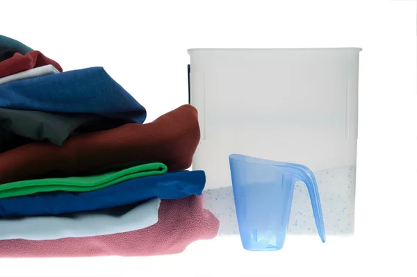 A ruhákat a mosás — Stock Fotó