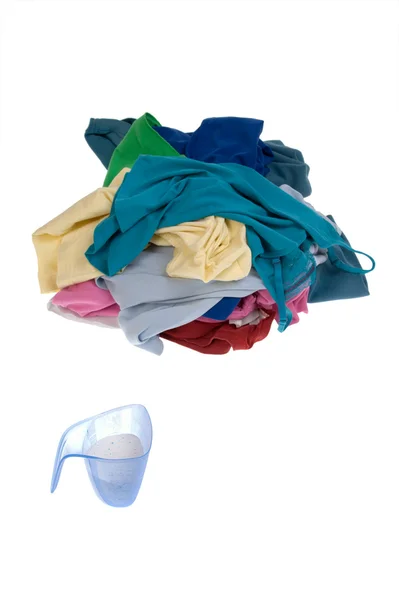 洗衣店的衣服 — 图库照片