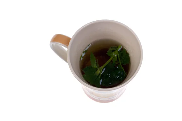 Taza de té con té — Foto de Stock