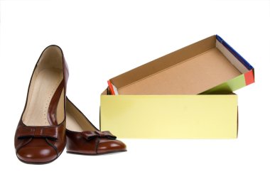 Isolated shoes clipart