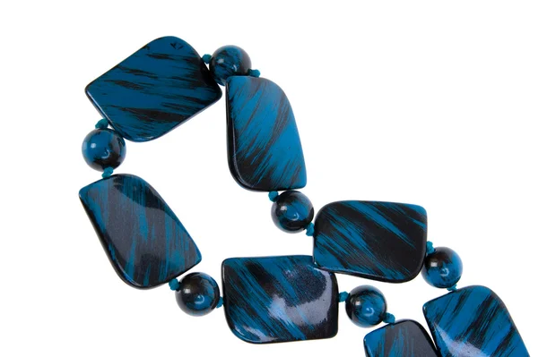 stock image Blue necklace