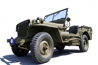 US army jeep clipart