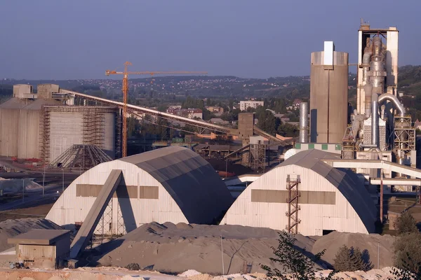 stock image Cement factory