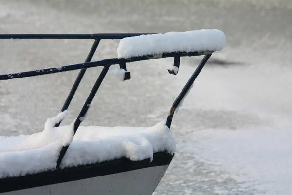 Stock image Snow boat