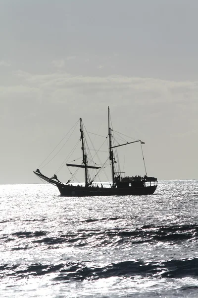 Łódź rybacką na zachód atlantic — Zdjęcie stockowe