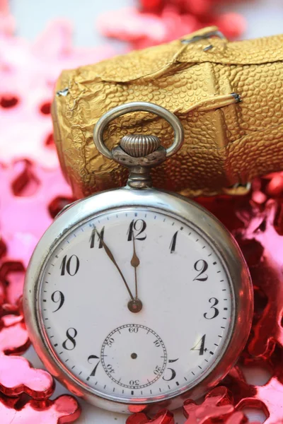 stock image Pocket watch counts down