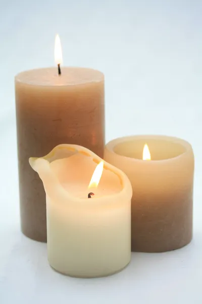Group candles — Stock Photo, Image